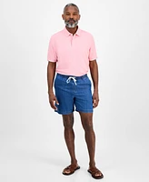 Club Room Men's Drawstring Chambray Shorts, Exclusively at Macy's