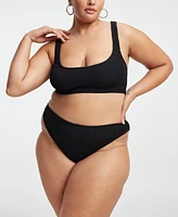 Good American Women's Always Fits Bralette Bikini Top