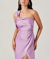 Astr the Label Women's Cersei One-Shoulder Midi Dress