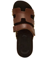 Steve Madden Women's Canal Wooden Platform Slide Sandals