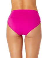Anne Cole Women's High-Waist Soft-Band Bikini Bottom