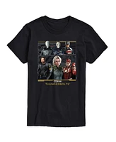 Airwaves Men's Marvel Thunderbolts Character Group Short Sleeve T-Shirt