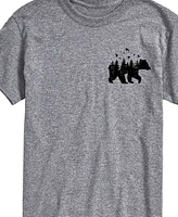 Airwaves Men's Forest Bear Short Sleeve T-Shirt