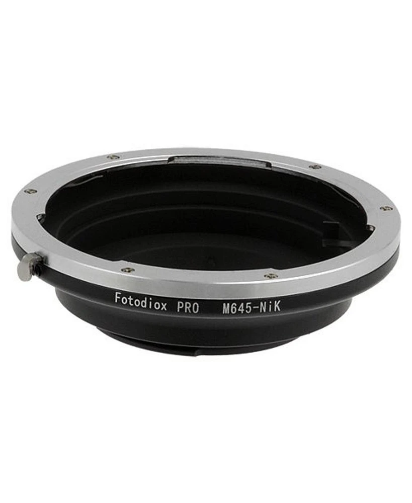 Fotodiox Mount Adapter for Mamiya 645 Lens to Nikon F-Mount Camera