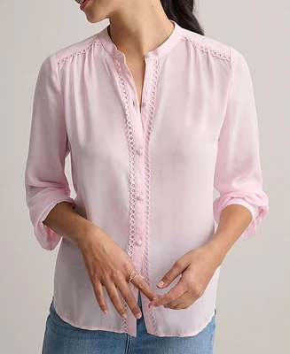 UNTUCKit Women's Solid Tabitha Shirt