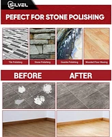 Silvel 860W Wet Polisher, 4 inch Wet Stone Polisher with 6 Variable Speeds, 110V Granite Polisher with 7 Diamond Polishing Pads for Granite, Marble, C