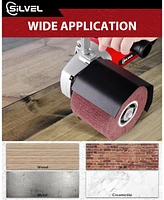 Silvel 1400W Burnishing Polishing Machine, 110V Handheld Electric Sander Polisher Kit, Stainless Steel Polisher with 6 Speed Adjustable