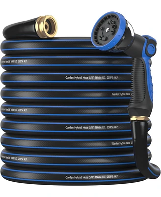 Silvel Garden Hose 200FT, Silvel 5/8 Inch Heavy Duty Garden Hose, 630PSI Leak-Proof Water Hose, for Garden, Rv, Pet