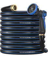 Silvel Garden Hose 200FT, Silvel 5/8 Inch Heavy Duty Garden Hose, 630PSI Leak-Proof Water Hose, for Garden, Rv, Pet