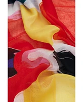 Desigual Women's Arty floral scarf