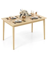 Wooden Dining Table for 4 Perfect for Kitchen or Dining Room