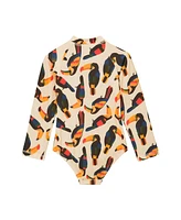 Roarsome Baby Girls Toucan Swim Suit