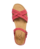 Multistrap Open Toe Flat Sandal