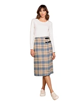 Celtic & Co. Women's Midi Celt Kilt Skirt