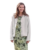 Celtic & Co. Women's Linen Western Jacket