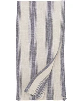 Saro Lifestyle Classic Striped Pure Linen Napkins, 20" x 20"