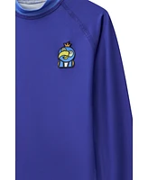 Roarsome Baby Boys Parrot Rash Guard Long Sleeve