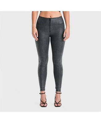 Freddy Women's Wr.up Snake Skin High Waisted Pants