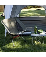 Naturehike Ultralight Camping Chair, Portable Backpacking Chair with Storage Bag & Anti-Sinking Feet, Compact Collapsible Camp