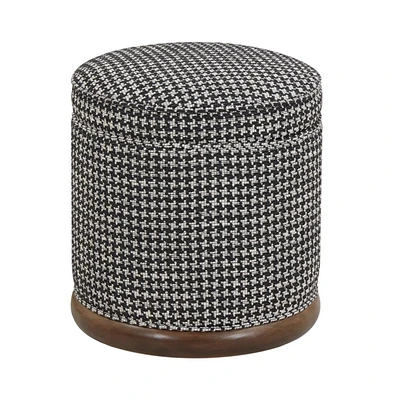 Fiorelli Round Boucle Ottoman