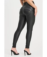 Freddy Women's Wr.up Faux Leather High Waist Pants