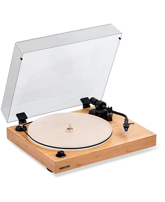 Fluance RT85 Reference High Fidelity Vinyl Turntable Record Player with Ortofon 2M Blue Cartridge, Acrylic Platter, Speed Control Motor, Mass Mdf