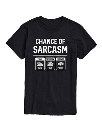 Airwaves Men's Chance of Sarcasm Short Sleeve T-Shirt