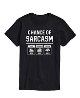 Airwaves Men's Chance of Sarcasm Short Sleeve T-Shirt