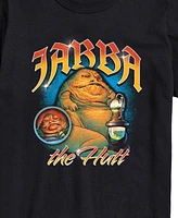 Airwaves Men's Star Wars Jabba the Hutt Short Sleeve T-Shirt