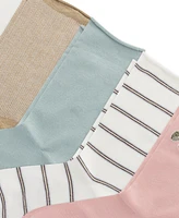 Lauren Ralph Lauren Women's 6-Pk. Placed Floral Roll-Top Socks L3232PK2