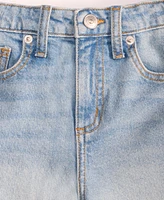 Little & Big Girls Light Wash Bergenia Denim Shorts, Exclusively at Macy's