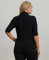 Lauren Ralph Plus Lightweight Turtleneck Sweater