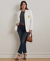 Lauren Ralph Plus Bullion Jacquard Blazer
