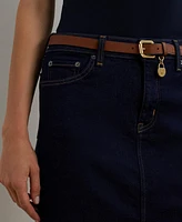 Lauren Ralph Denim Skirt