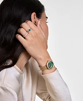 Daniel Wellington Women's Analog Gold-Tone Stainless Steel Watch, 32mm