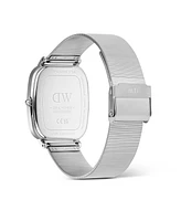 Daniel Wellington Men's Analog Silver-Tone Stainless Steel Watch, 32mm