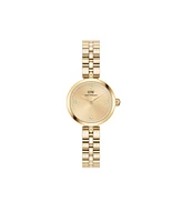 Daniel Wellington Unisex Analog Gold-Tone Stainless Steel Watch, 22mm