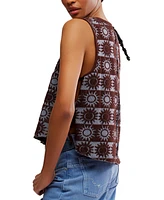 Free People Women's Towel Cotton Terry Sleeveless Top