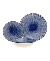 Godinger Blue 12 Pc. Dinnerware Set, Service for 4