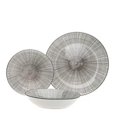 Godinger Grey 12 Pc. Dinnerware Set, Service for 4