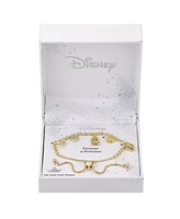 Disney Crystal and Mother of Pearl Princess Bolo Bracelet