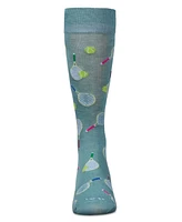 MeMoi Men's Tennis Rayon Crew Socks
