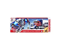 Leader Class Optimus Prime with Trailer and Sideswipe | Transformers 4 Age of Extinction Aoe