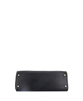 Pre-Owned Hermes Kelly 35 Handbag Black Gulliver with Gold Hardware