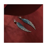 Sohi Women's Winged Drop Earrings