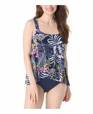 Beach House Women's Amelia Underwire Mesh Tankini Top