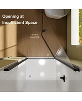 Zachvo Sliding Frameless Shower Door