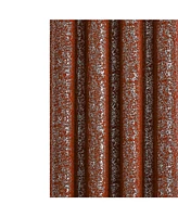 Kate Aurora 2 Piece Grommet Top Moroccan Sparkly Spice Light Reducing Window Curtain Panels
