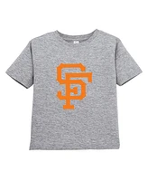 Soft As A Grape Toddler 2-Pack Black/Gray San Francisco Giants Cooperstown Collection T-Shirt Set