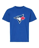Soft As A Grape Big Boys and Girls 2-Pack Royal/Gray Toronto Blue Jays T-Shirt Set